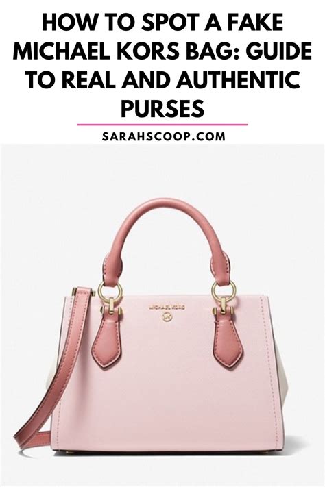 fake vs real michael kors bag|michael kors authentication serial number.